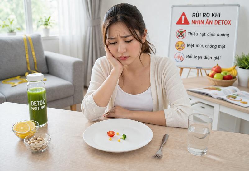 Vì sao càng “detox” lại càng mệt? Bạn có thể đang làm sai