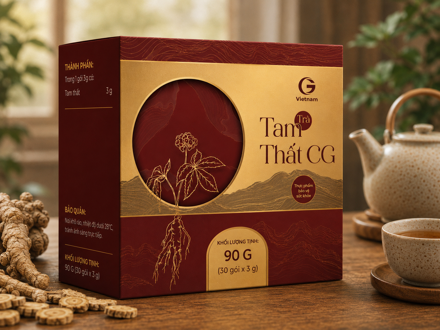 TRÀ TAM THẤT CG