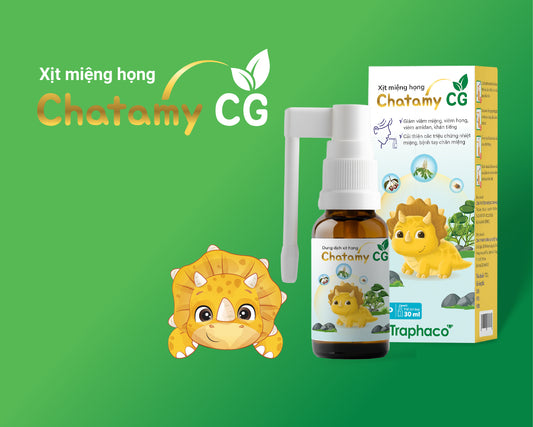 Xịt miệng họng Chatamy CG