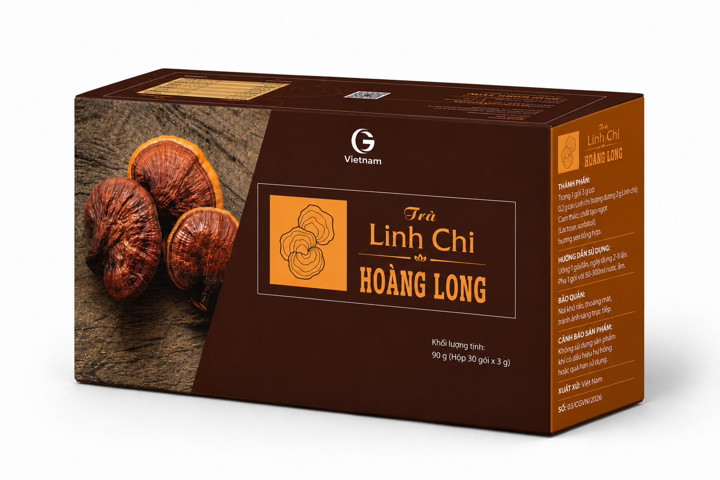 TRÀ LINH CHI HOÀNG LONG