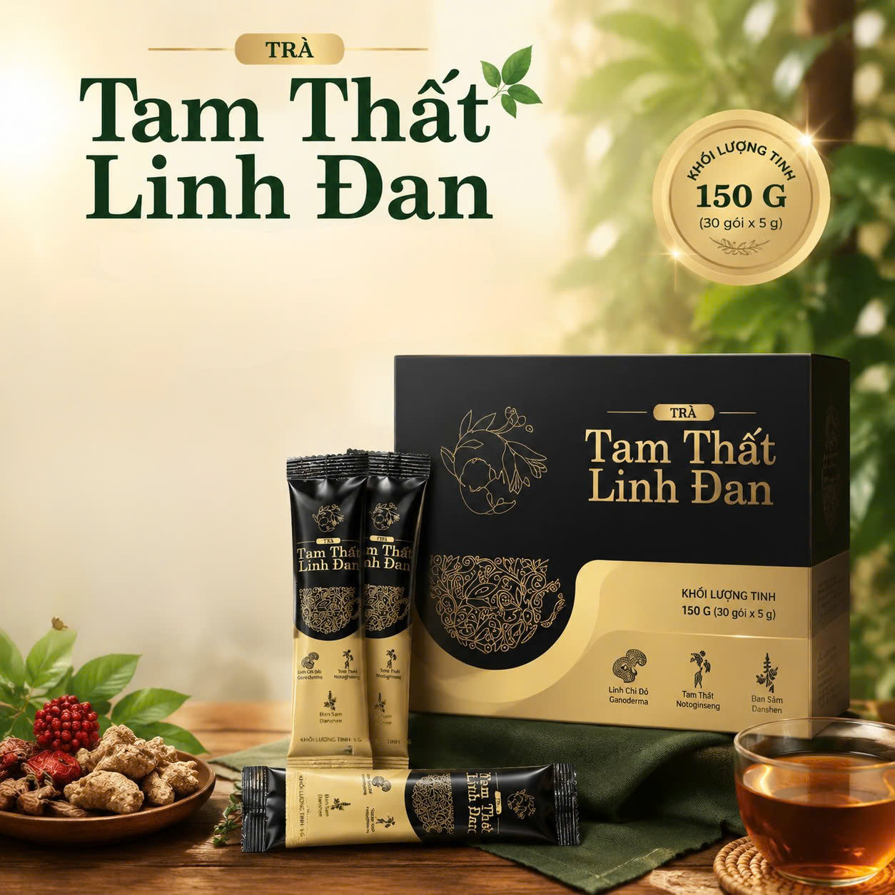 TRÀ TAM THẤT LINH ĐAN